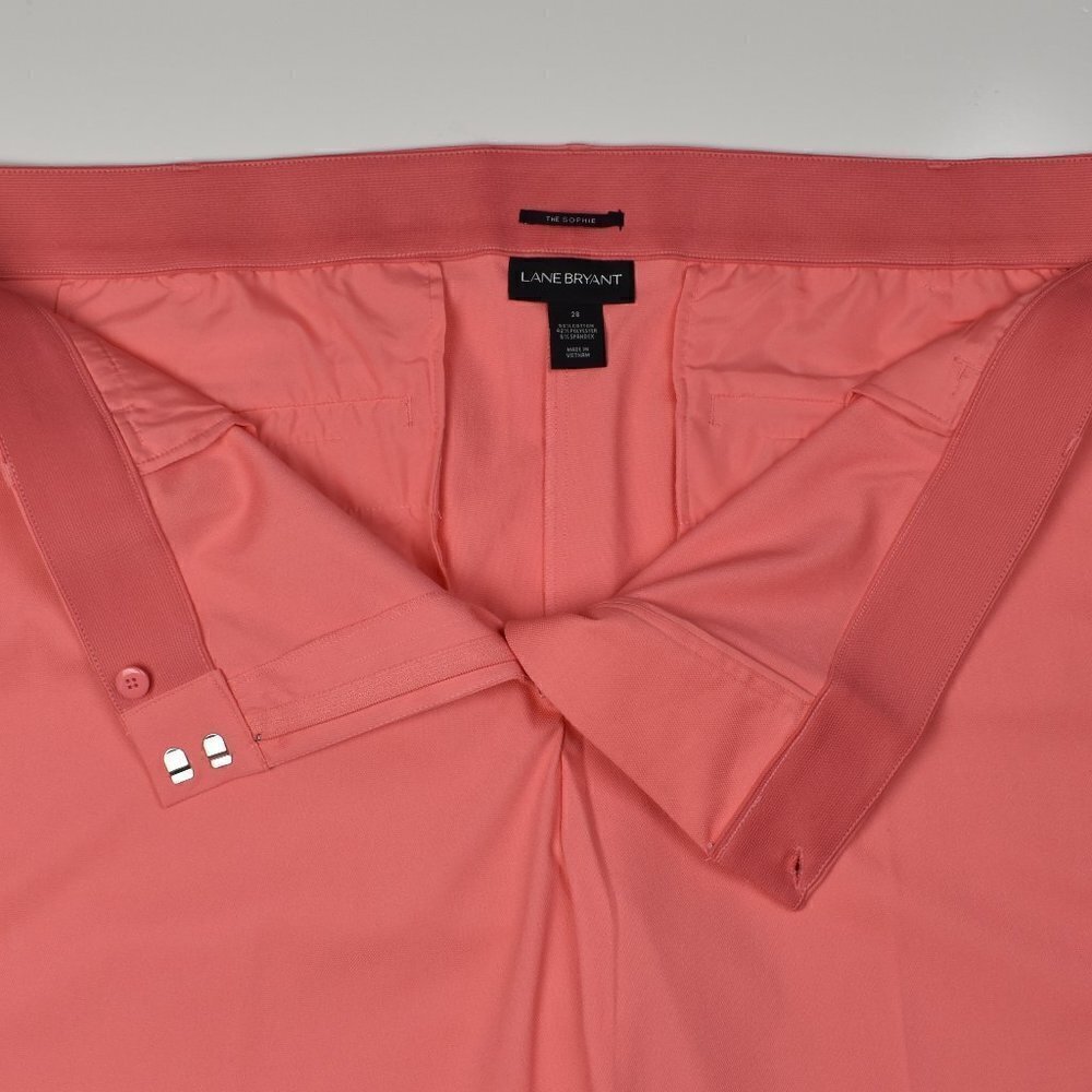 Lane Bryant The Sophie Pants Coral 28 - Picture 4 of 5